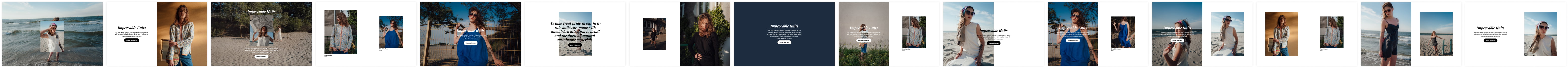 You'll build your store from beautifully designed fragments